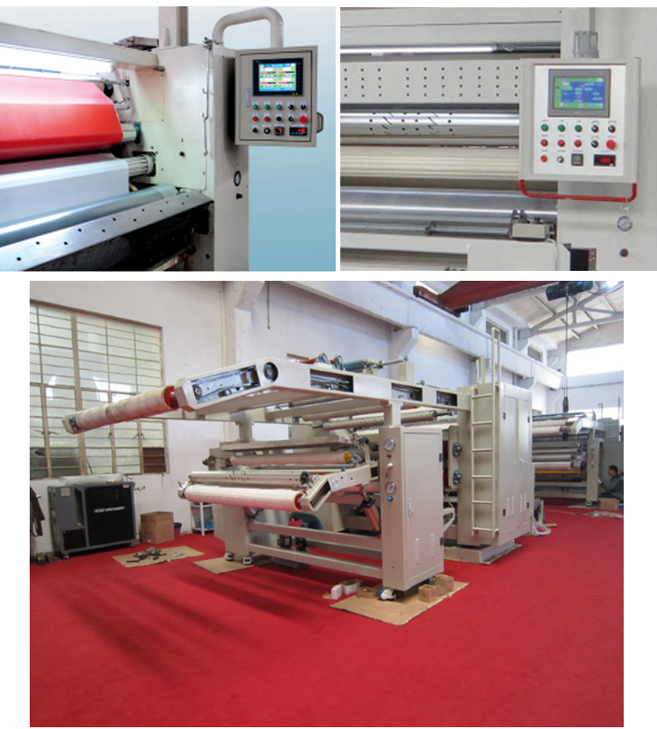 廣東永皋機械PUR復合機實物細節(jié)圖，工程案例